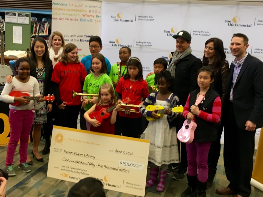 TorontoLibrarySunLifeAnnouncement