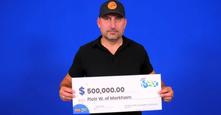 Markham Man Wins $500K Lotto Max Jackpot: Wife Thought It Was a Prank!